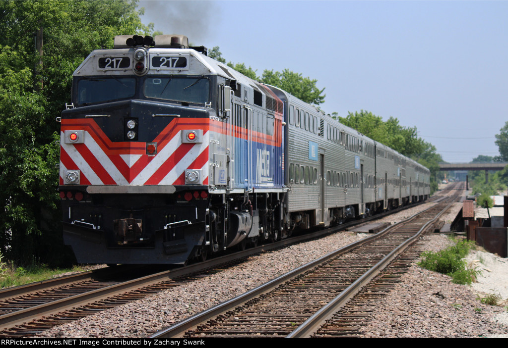 METX 217 at Geneva, IL.